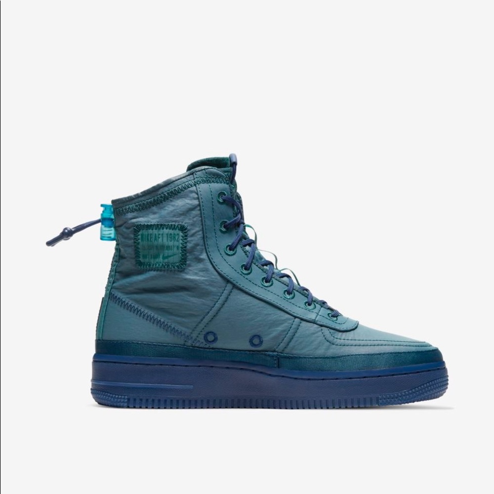 Air Force 1 high shell turquoise